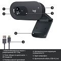 Веб-камера Logitech HD Webcam C505 Black - фото