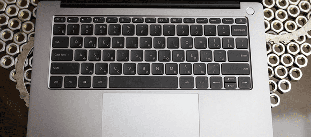 Дизайн клавиатуры ноутбука RedmiBook Pro 14" Ryzen Edition